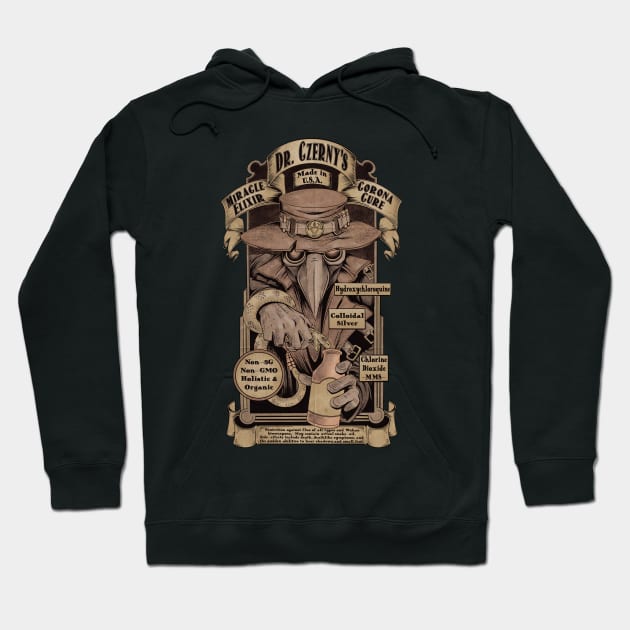 Dr. Czerny's Miracle Elixir Hoodie by blackdrawsstuff